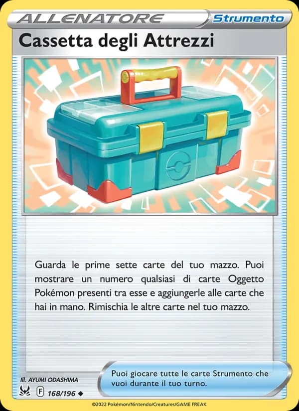 Cassetta degli Attrezzi card in Italian