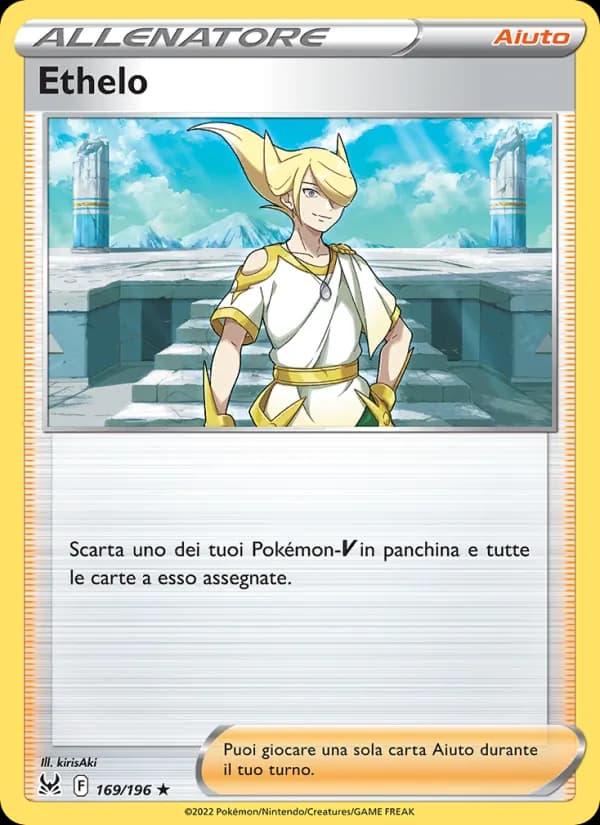 Ethelo card in Italian