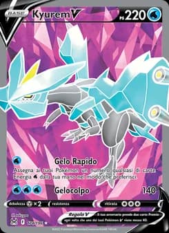 Kyurem V card in Italian