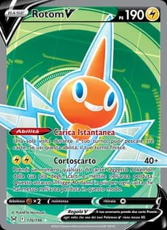 Rotom V card in Italian