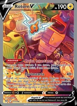 Rotom V card in Italian