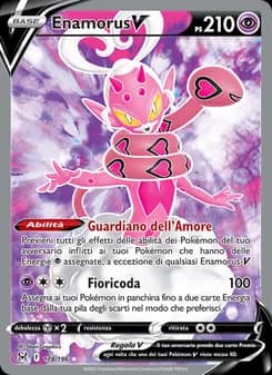 Enamorus V card in Italian