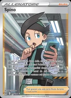 Spino card in Italian