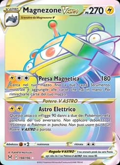 Magnezone V ASTRO card in Italian