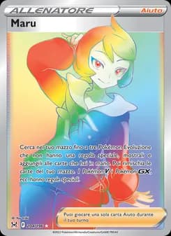Maru card in Italian