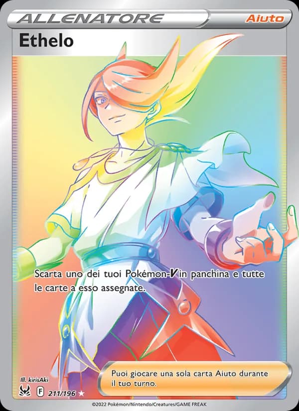 Ethelo card in Italian