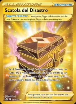 Scatola del Disastro card in Italian