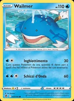 Wailmer card in Italian