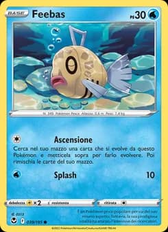 Feebas card in Italian