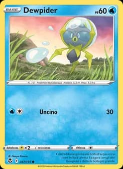 Dewpider card in Italian
