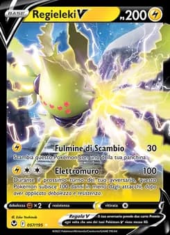 Regieleki V card in Italian