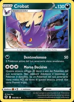 Crobat card in Italian