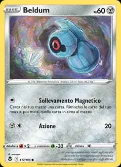 Beldum card in Italian