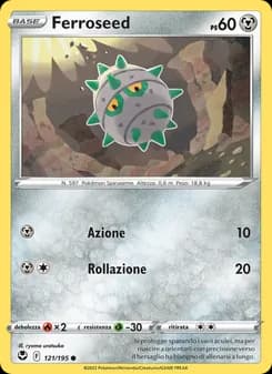 Ferroseed card in Italian