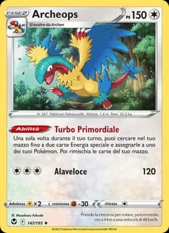 Archeops card in Italian