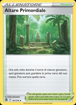 Altare Primordiale card in Italian