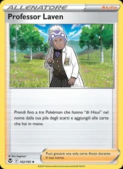 Professor Laven card in Italian