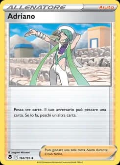 Adriano card in Italian