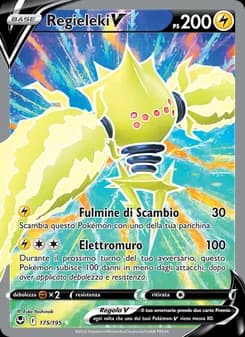Regieleki V card in Italian