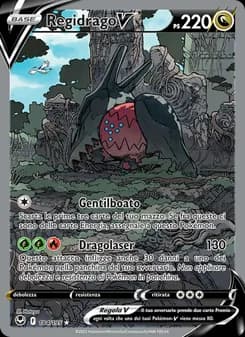 Regidrago V card in Italian