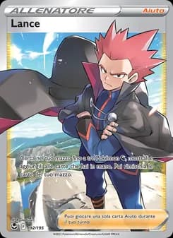 Lance card in Italian