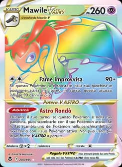 Mawile V ASTRO card in Italian