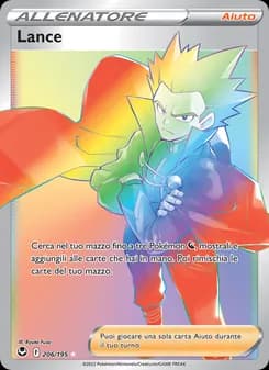 Lance card in Italian