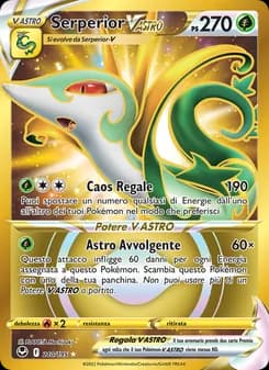 Serperior V ASTRO card in Italian