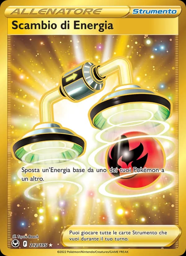 Scambio di Energia card in Italian