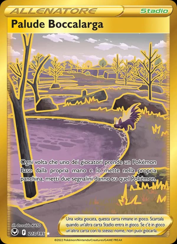 Palude Boccalarga card in Italian
