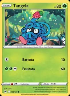 Tangela card in Italian