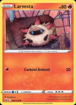Larvesta card in Italian