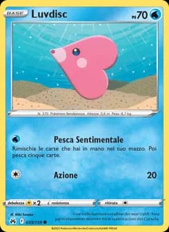 Luvdisc card in Italian
