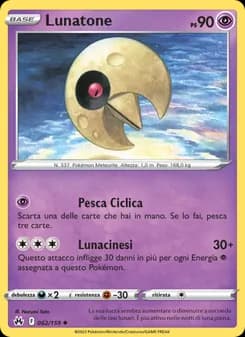 Lunatone card in Italian