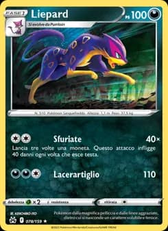 Liepard card in Italian