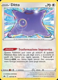 Ditto card in Italian