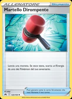 Martello Dirompente card in Italian