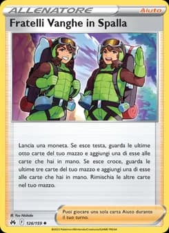 Fratelli Vanghe in Spalla card in Italian