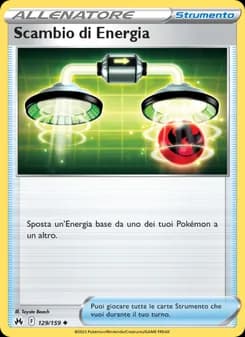 Scambio di Energia card in Italian