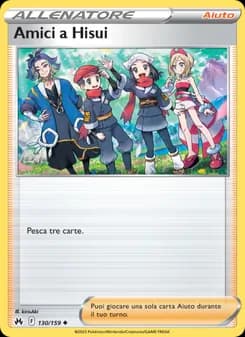 Amici a Hisui card in Italian