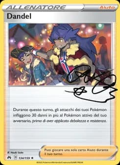 Dandel card in Italian