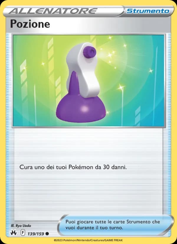 Pozione card in Italian