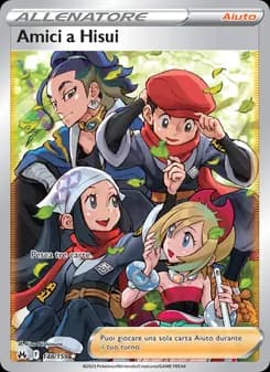 Amici a Hisui card in Italian