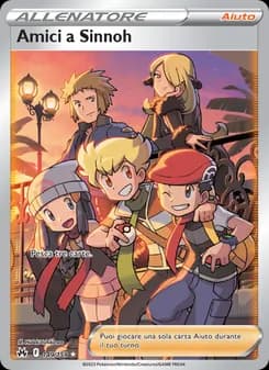 Amici a Sinnoh card in Italian
