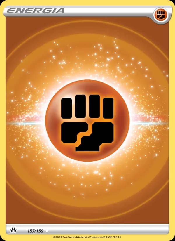Energia Combattimento card in Italian