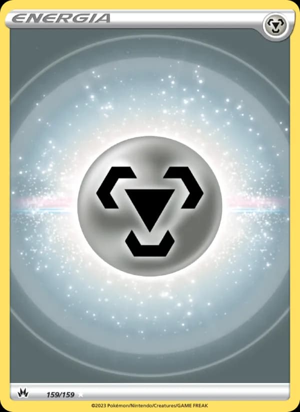 Energia Metallo card in Italian