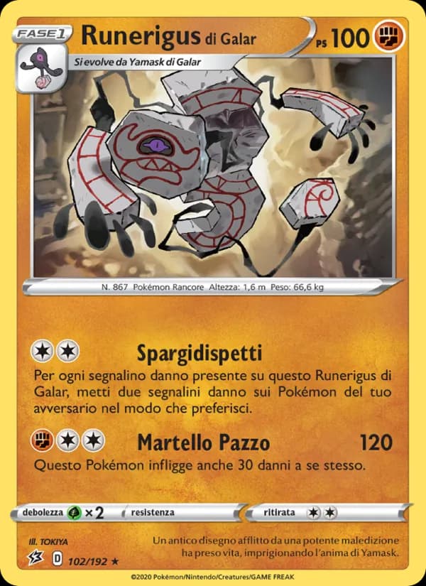 Runerigus di Galar card in Italian