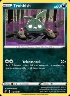 Trubbish card in Italian