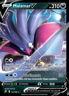 Malamar V card in Italian