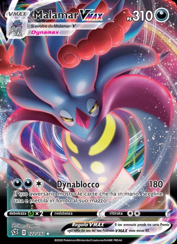 Malamar VMAX card in Italian
